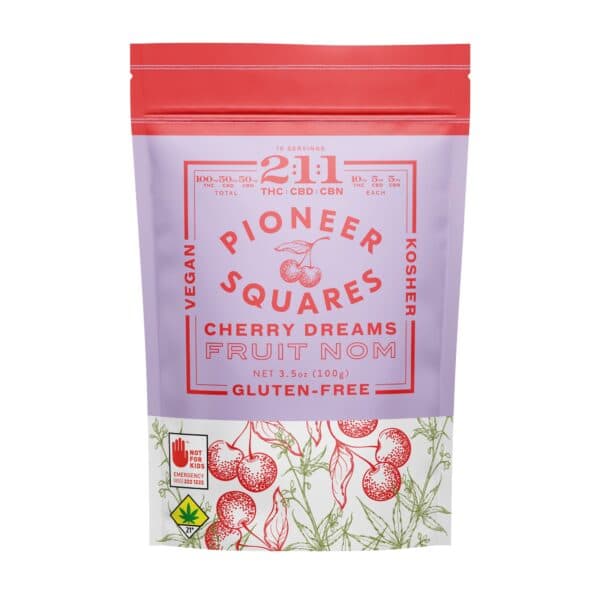 Cherry Dreams 2:1:1 Squares · 10 Pack